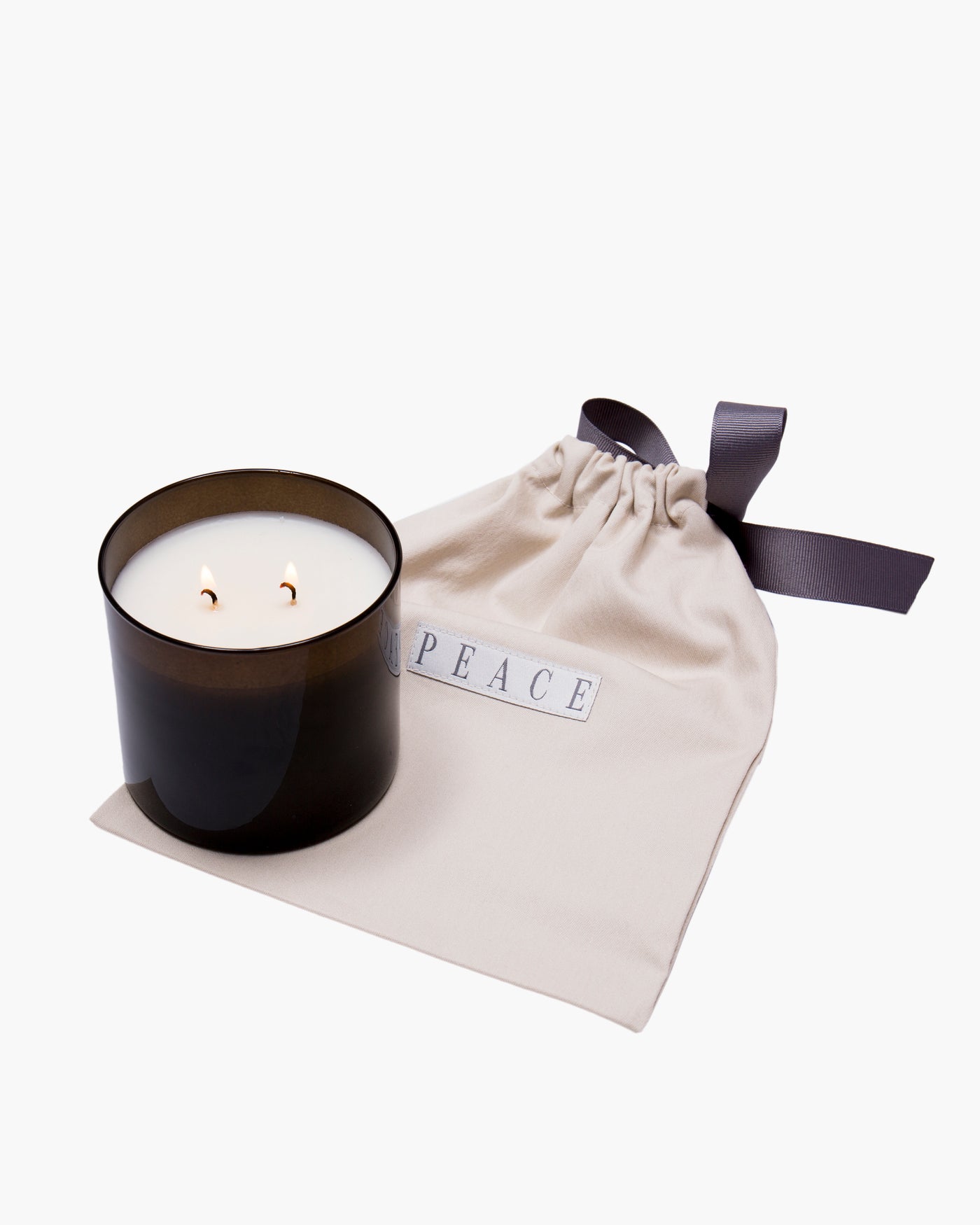 Candle | "PEACE" in a gift bag