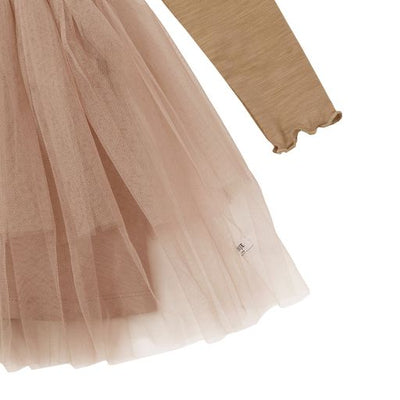 Perla Dress - Light Brown